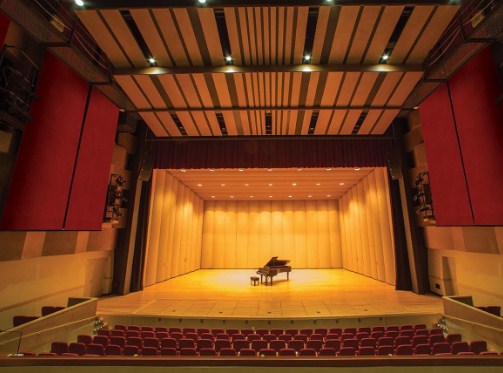 paneles acústicos en auditorios