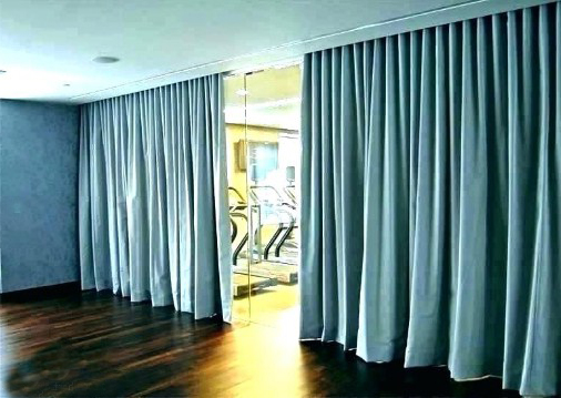 Cortinas Acústicas con buena absorción sonora, buen aislamiento acústi