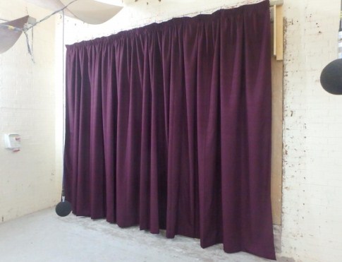 pruebas sobre cortinas acústicas